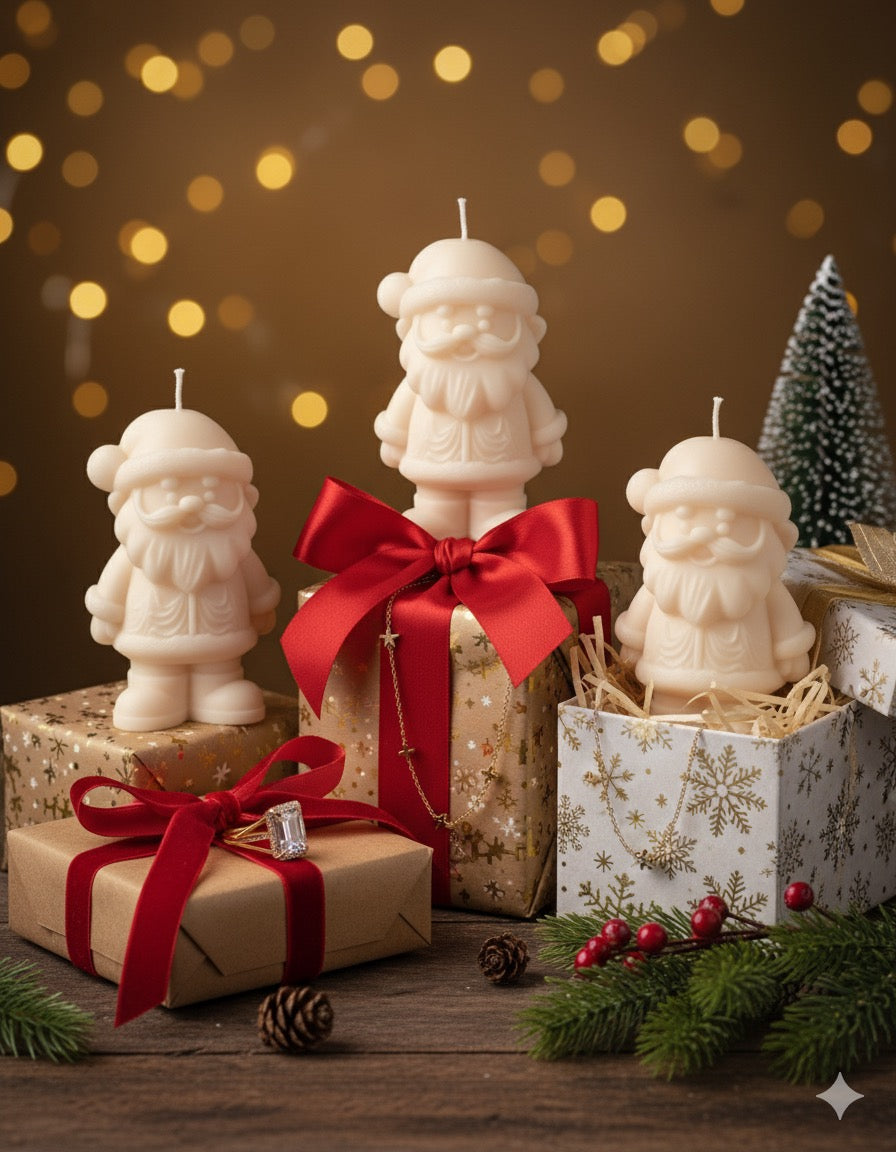 Bougie Père Noel